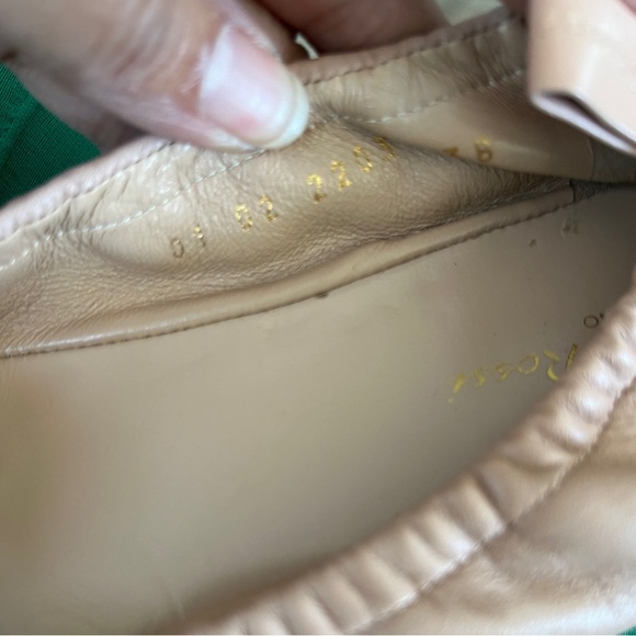 🌹🌹🌹HP Luxurious Gianvito Rossi Lambskin Ballet Flats - Picture 6 of 7